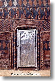 africa, burkina faso, doors, metal, tiebele, vertical, photograph