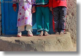 africa, al kab, childrens, egypt, feet, horizontal, villages, photograph