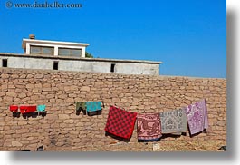 africa, al kab, egypt, hangings, horizontal, laundry, villages, photograph