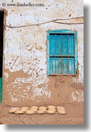 africa, al kab, bread, egypt, pita, vertical, villages, windows, photograph