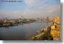 africa, bridge, cairo, cityscapes, clouds, egypt, horizontal, nature, nile, sky, photograph