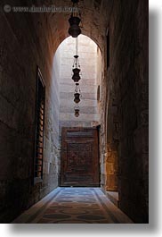 africa, archways, cairo, egypt, hallway, kalawoun mosque, long, mosques, vertical, photograph