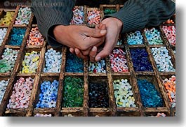 africa, beads, cairo, colorful, egypt, hands, horizontal, old town, photograph