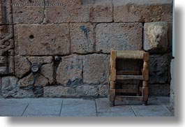 africa, cairo, chairs, egypt, horizontal, old, old town, woods, photograph