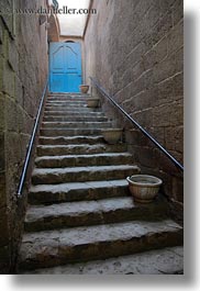 africa, cairo, egypt, old town, pots, stairs, vertical, photograph