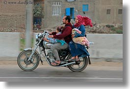 africa, cairo, clothes, egypt, families, horizontal, keffiyeh, motorcyce, people, scarves, photograph