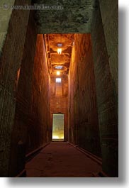 africa, corridors, doors, edfu, egypt, vertical, photograph