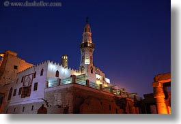 africa, egypt, horizontal, luxor, mosques, nite, temples, photograph