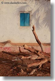 africa, blues, dead, egypt, nubian village, trees, vertical, windows, photograph