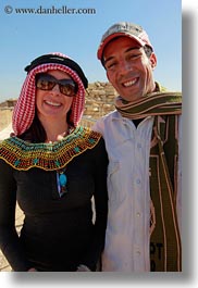 africa, clothes, egypt, emotions, keffiyeh, men, scarves, smiles, vertical, vicky, victoria gurthrie, wt people, photograph