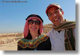 africa, clothes, egypt, emotions, horizontal, keffiyeh, men, scarves, smiles, vicky, victoria gurthrie, wt people, photograph