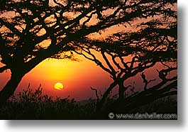 africa, horizontal, sunsets, tanzania, photograph