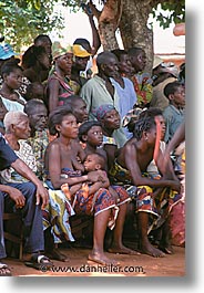 africa, crowds, togo, tribes, vertical, watching, west africa, photograph