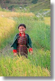 asia, asian, bhutan, childrens, clothes, costumes, emotions, girls, lobeysa, people, smiles, style, vertical, photograph