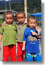 asia, asian, bhutan, boys, childrens, people, twins, vertical, photograph