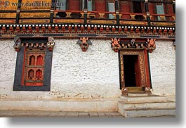 asia, asian, bhutan, buddhist, horizontal, ornaments, religious, style, tashichho dzong, temples, photograph