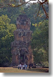 angkor thom, asia, cambodia, khleang, vertical, photograph