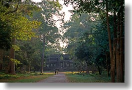 angkor wat, asia, cambodia, east, east entrance, gates, horizontal, structures, photograph
