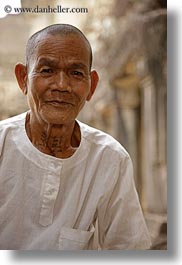 angkor wat, asia, cambodia, men, old, people, vertical, photograph