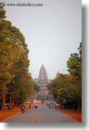 angkor wat, asia, cambodia, leading, roads, towers, vertical, photograph