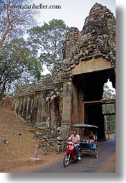 asia, cambodia, gates, vertical, victory, victory gate, photograph