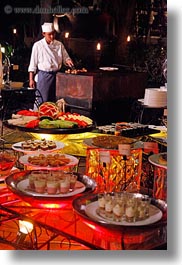 asia, cambodia, cooks, desserts, foods, hotels, vertical, photograph