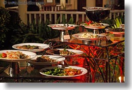 asia, cambodia, foods, horizontal, hotels, plates, vegetables, photograph