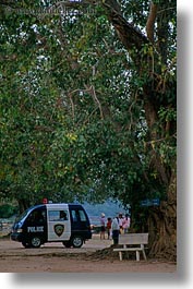 asia, cambodia, police, transportation, vans, vertical, photograph