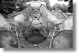 asia, black and white, bubbles, gym, hakone, horizontal, japan, open air museum, photograph