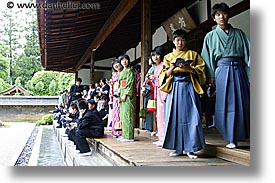 asia, childrens, formal, horizontal, japan, kyoto, ryoanji temple, photograph