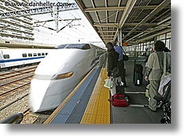 asia, bullet, horizontal, japan, speeding, trains, transportation, photograph