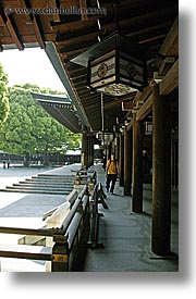 asia, hangings, japan, kanto, lamps, meiji shrine, tokyo, vertical, photograph