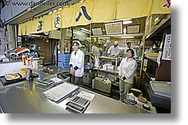 asia, cafes, horizontal, japan, kanto, streets, tokyo, workers, photograph