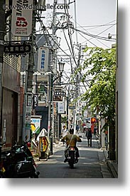 asia, japan, kanto, motorcycles, streets, tokyo, vertical, wires, photograph