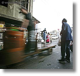 asia, japan, kanto, motion, people, square format, tokyo, tsukiji market, photograph