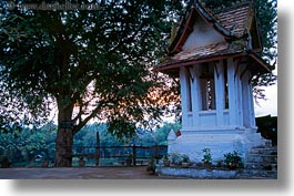 asia, buddhist, buildings, horizontal, laos, luang prabang, old, religious, structures, temples, photograph