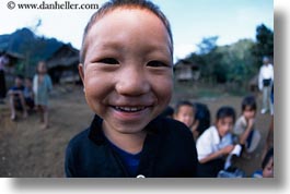 asia, asian, boys, emotions, hmong, horizontal, laos, people, poverty, smiles, villages, photograph