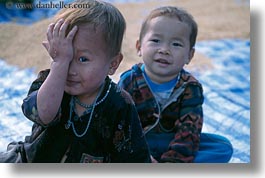 asia, asian, boys, hmong, horizontal, laos, people, poverty, villages, photograph