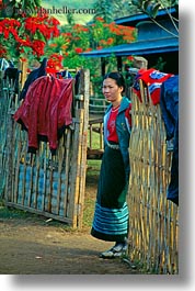 asia, asian, hmong, laos, people, poverty, vertical, villages, womens, photograph