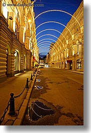 asia, buildings, lights, mall, moscow, nite, russia, rym shopping mall, slow exposure, vertical, photograph
