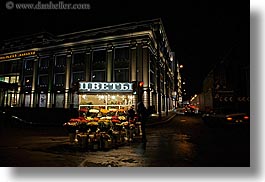 asia, buildings, city scenes, flowers, horizontal, moscow, nite, russia, vendors, photograph