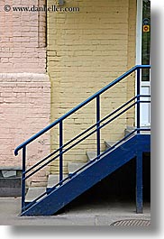 asia, blues, moscow, railing, russia, stairs, vertical, photograph