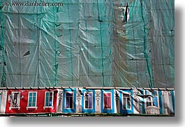 asia, construction, horizontal, moscow, russia, tarp, photograph
