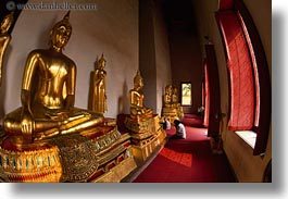 asia, bangkok, buddhas, center, horizontal, narathhip, narathip center, thailand, photograph