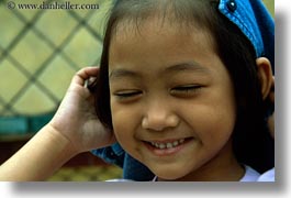 asia, bangkok, girls, horizontal, little, people, thai, thailand, photograph
