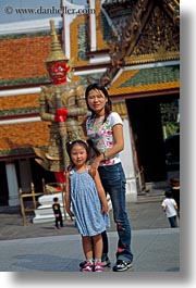 asia, bangkok, daughter, mothers, people, thailand, vertical, photograph