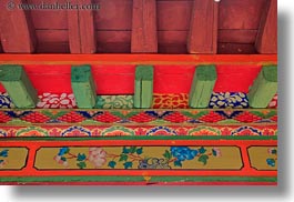 asia, ceilings, colorful, ganden monastery, horizontal, lhasa, tibet, photograph