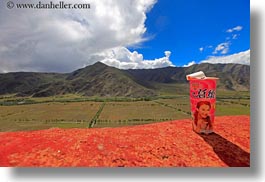 asia, cans, horizontal, landscapes, tibet, yogurt, yumbulagang, photograph
