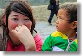 asia, asian, childrens, emotions, girls, horizontal, people, smiles, tibet, tibetan, yumbulagang, photograph