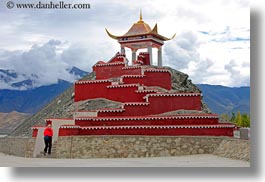 asia, asian, horizontal, kate, roadside temple, style, temples, tibet, yumbulagang, photograph
